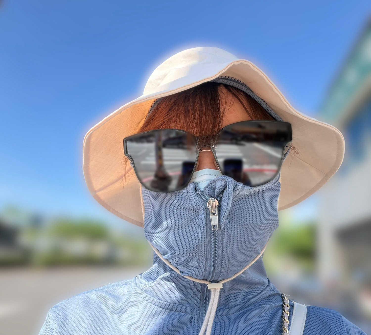 MI MI LEO的防曬外套